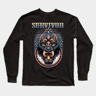 SURVIVE SURV SURVIVOR BAND Long Sleeve T-Shirt